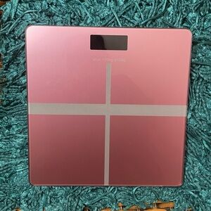 Pink Digital Bathroom Scale
